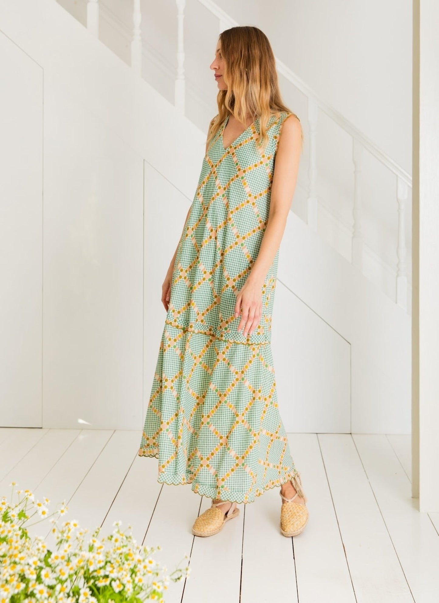 Attie Dress - Sea Mist