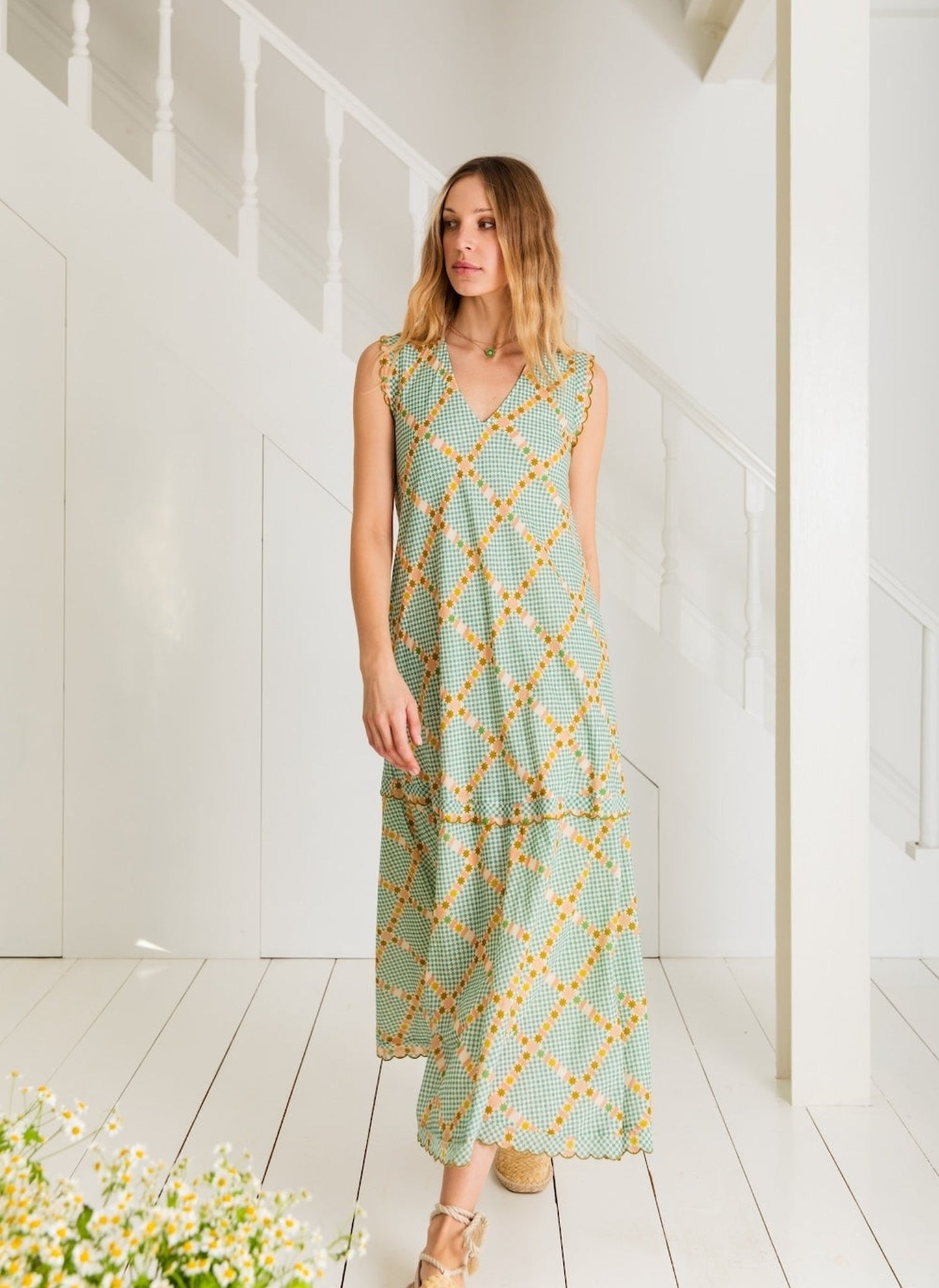Attie Dress - Sea Mist