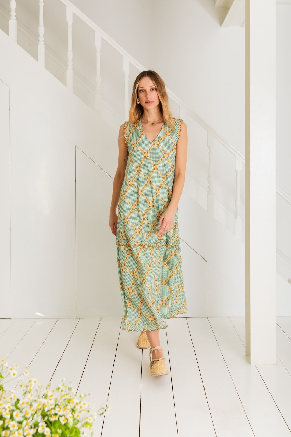 Attie Dress - Sea Mist