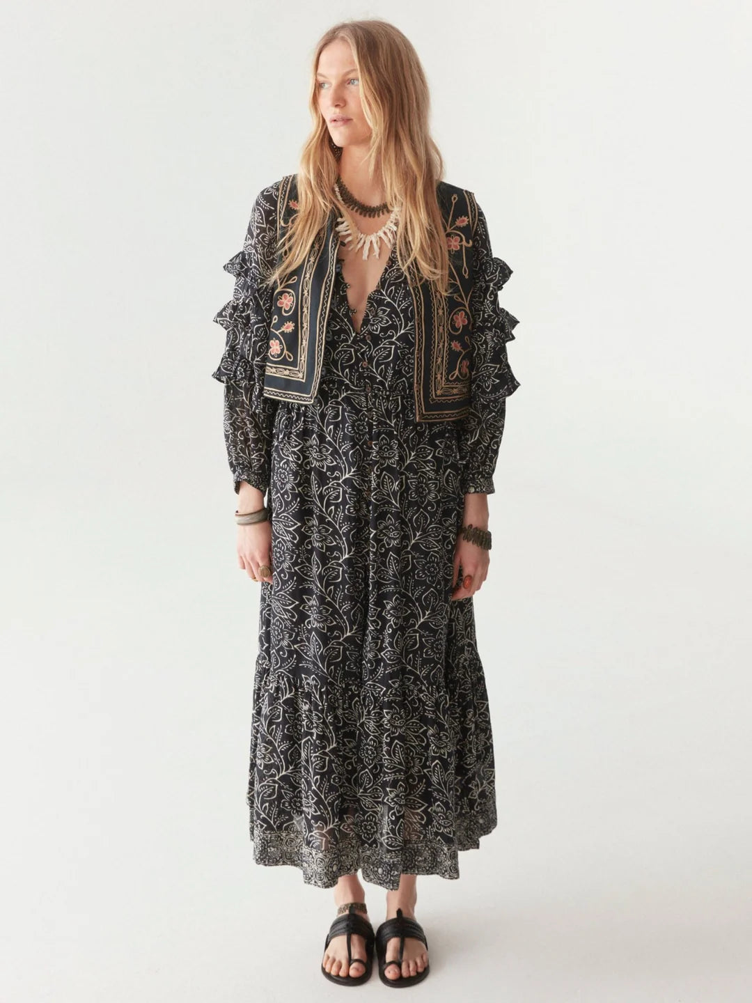 Carmencita Dress - Black Sheep
