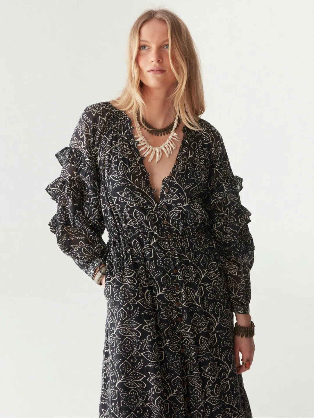 Carmencita Dress - Black Sheep