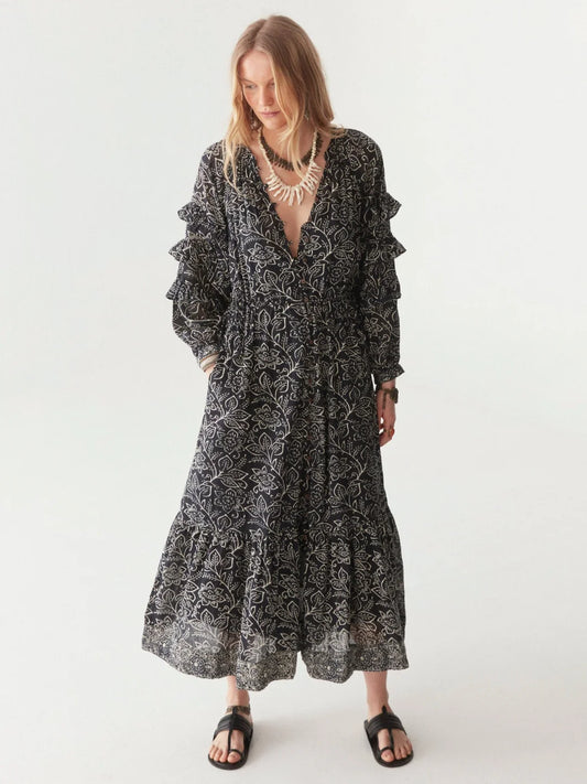 Carmencita Dress - Black Sheep