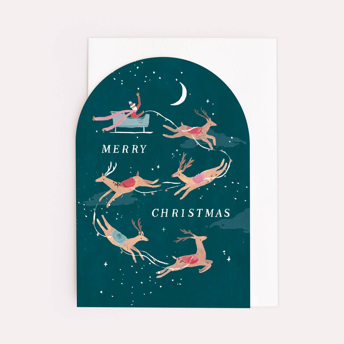 Reindeer Christmas Card | Holiday Card | Seasonal Cards