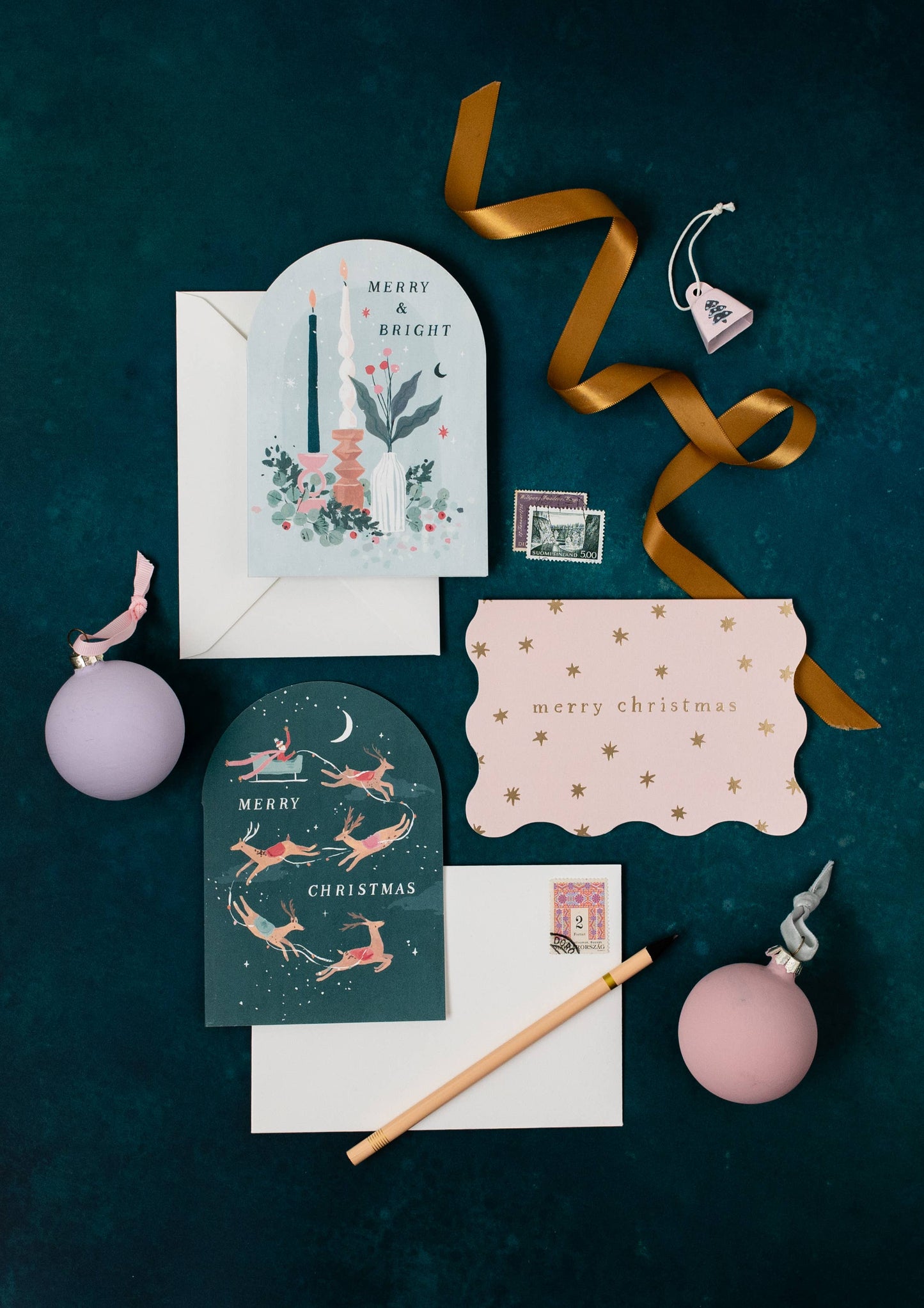 Reindeer Christmas Card | Holiday Card | Seasonal Cards