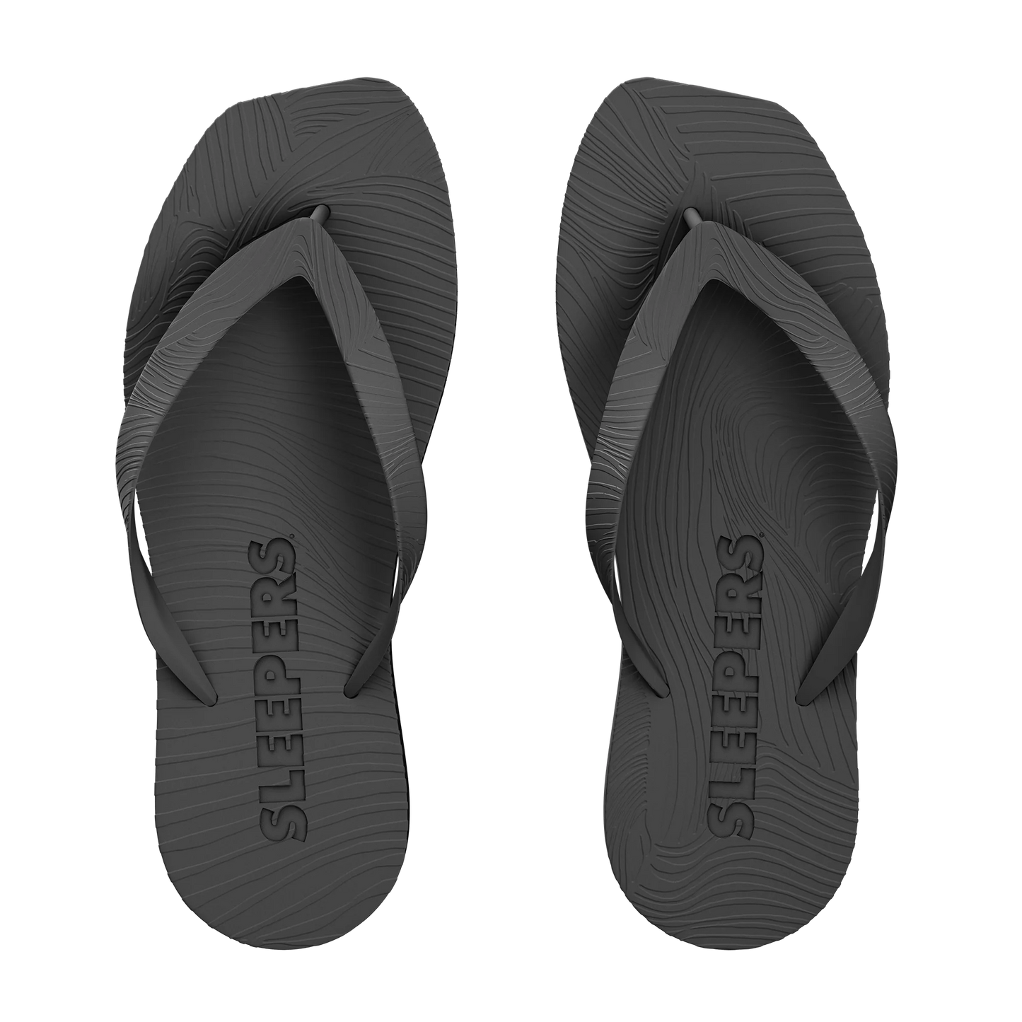 High Platform Flip Flop - Black