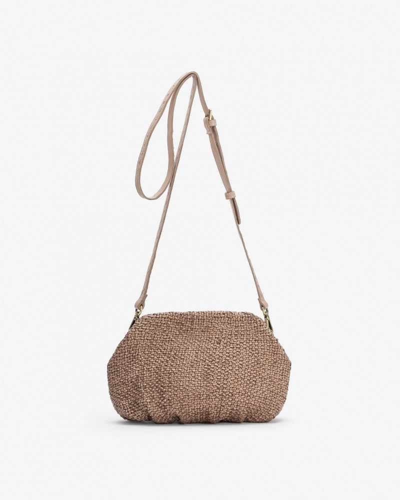 Leather Cross Bag BIBA Bristow - Ice