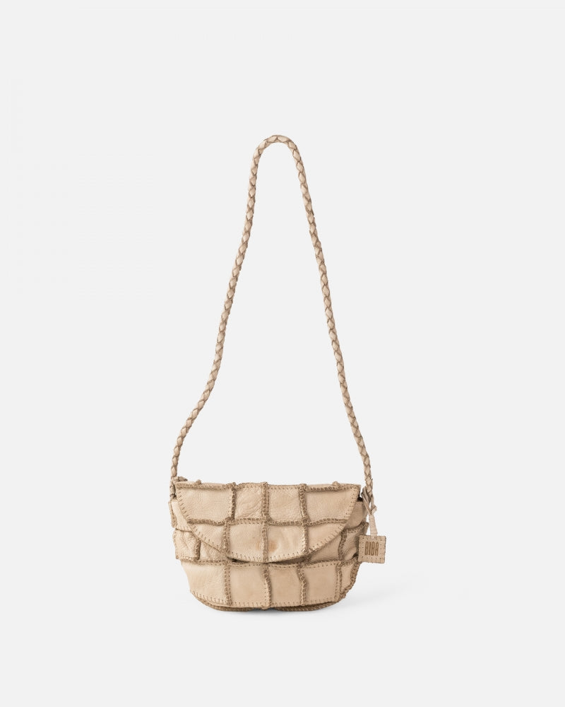 Leather Cross Bag BIBA Oley - Cream