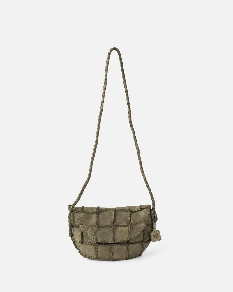 Leather Cross Bag BIBA Oley - Khaki