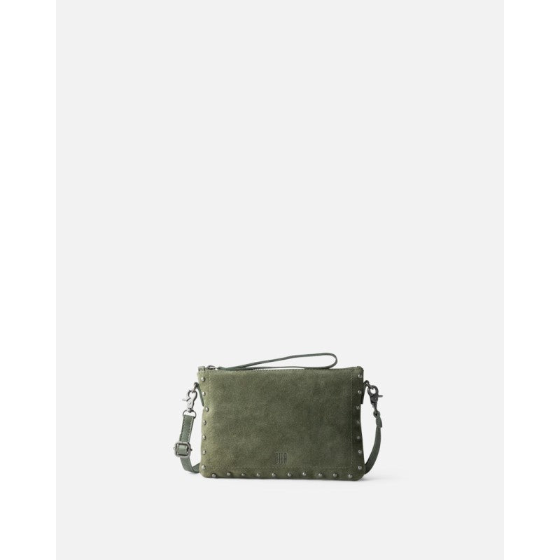 Leather Cross Bag BIBA Perry - Khaki