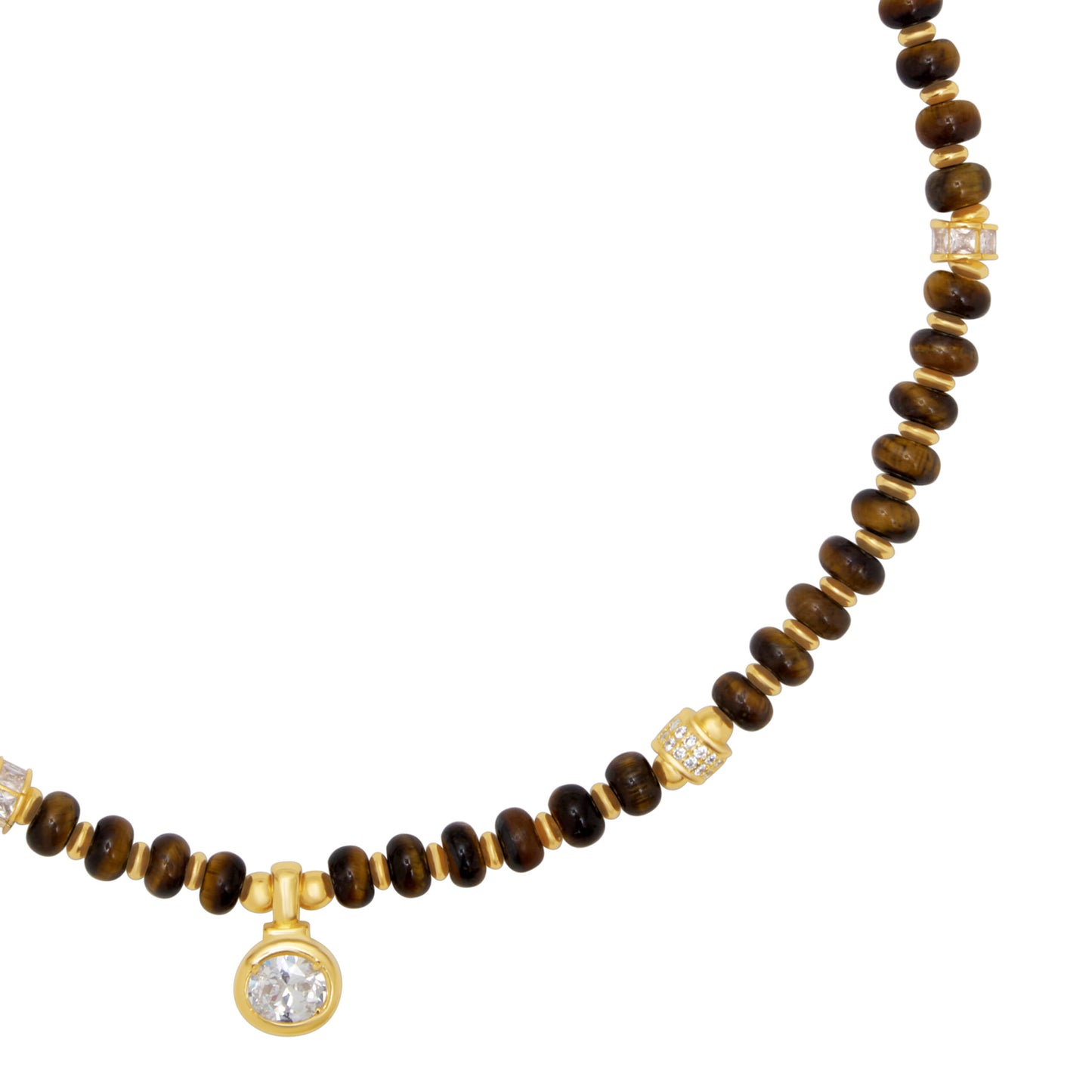 Melbourne Necklace- Tiger’s Eye