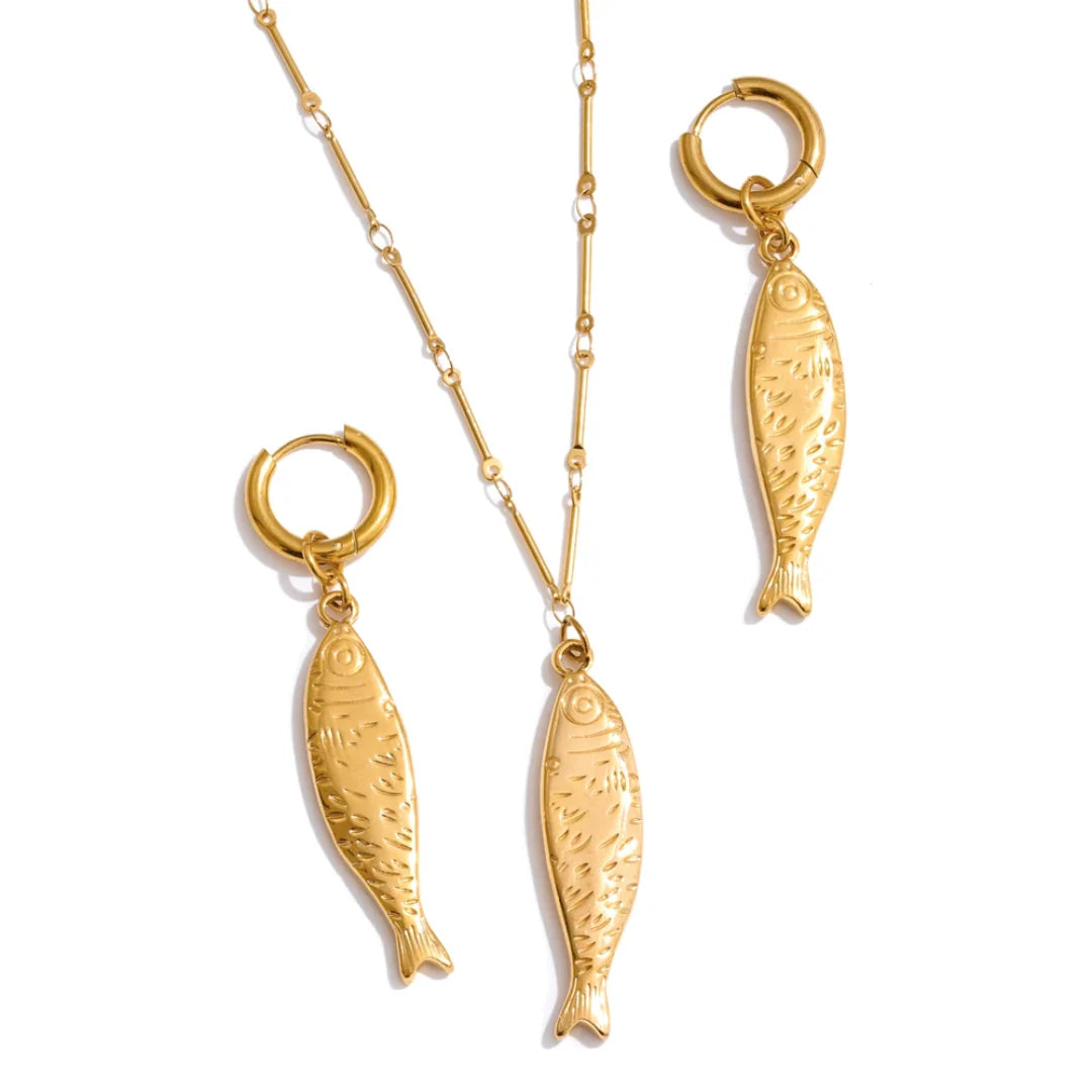 Fish Pendant Necklace