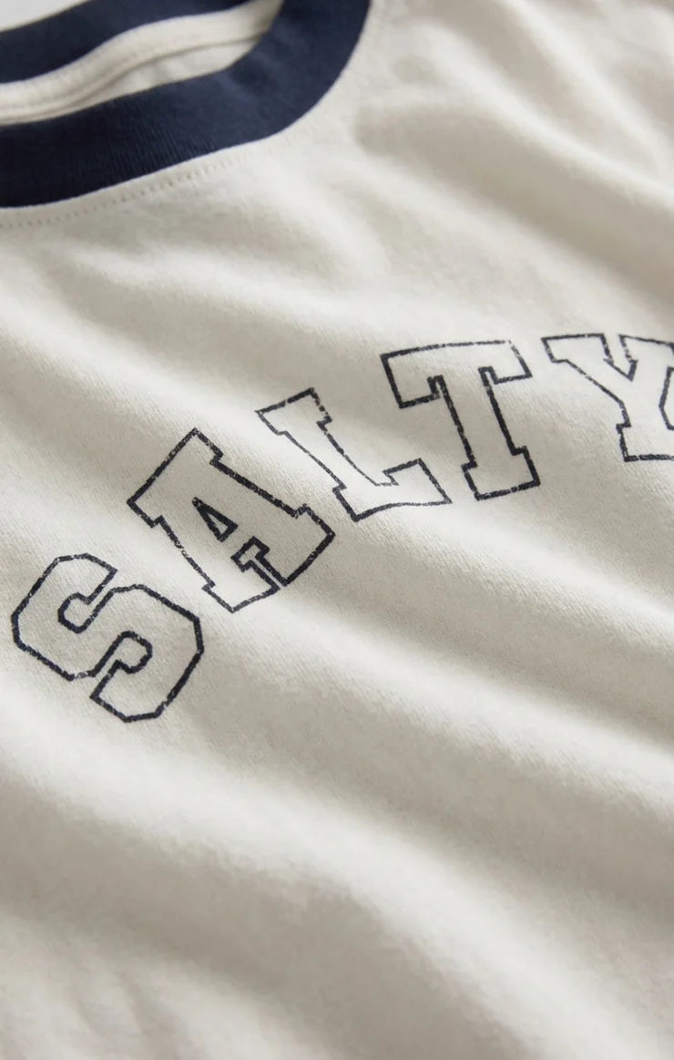 Salty Contrast Boyfriend Tee