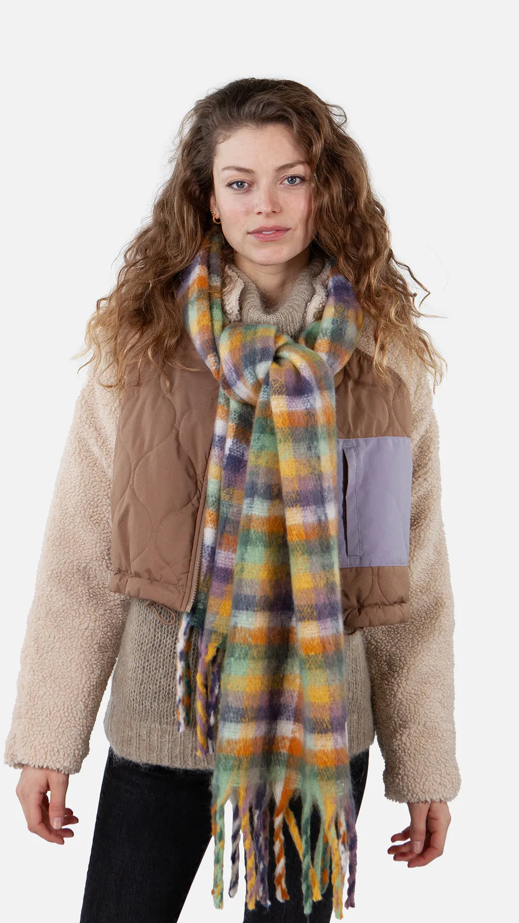 Plaity Scarf - Green