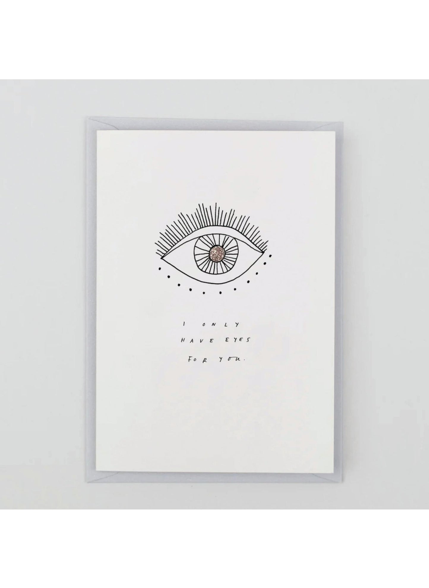 Katie Housley Only Have Eyes For You Hand Finished Card