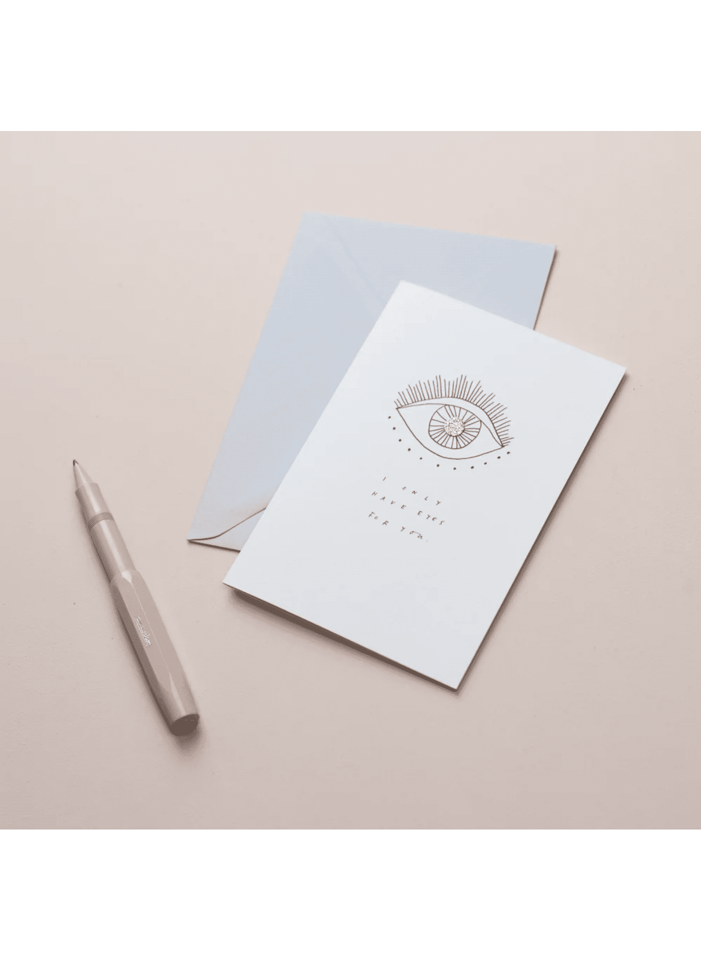 Katie Housley Only Have Eyes For You Hand Finished Card