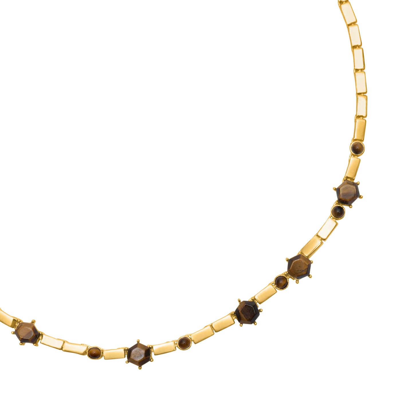 Los Angeles Choker - Tiger’s Eye