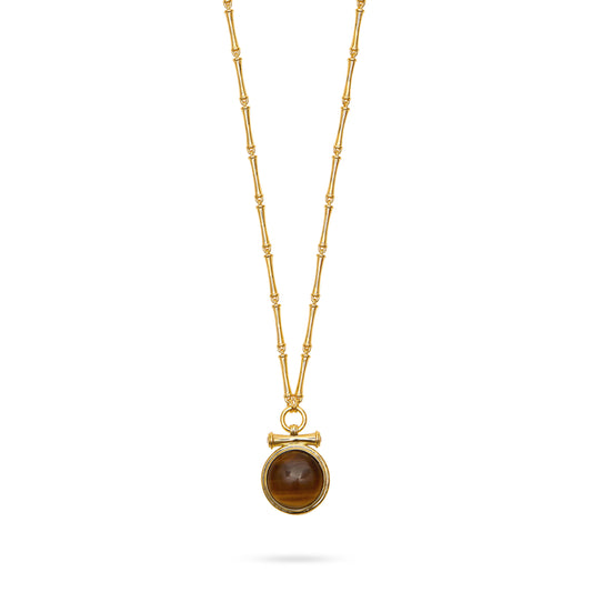 Medallion Pendant - Tiger’s Eye
