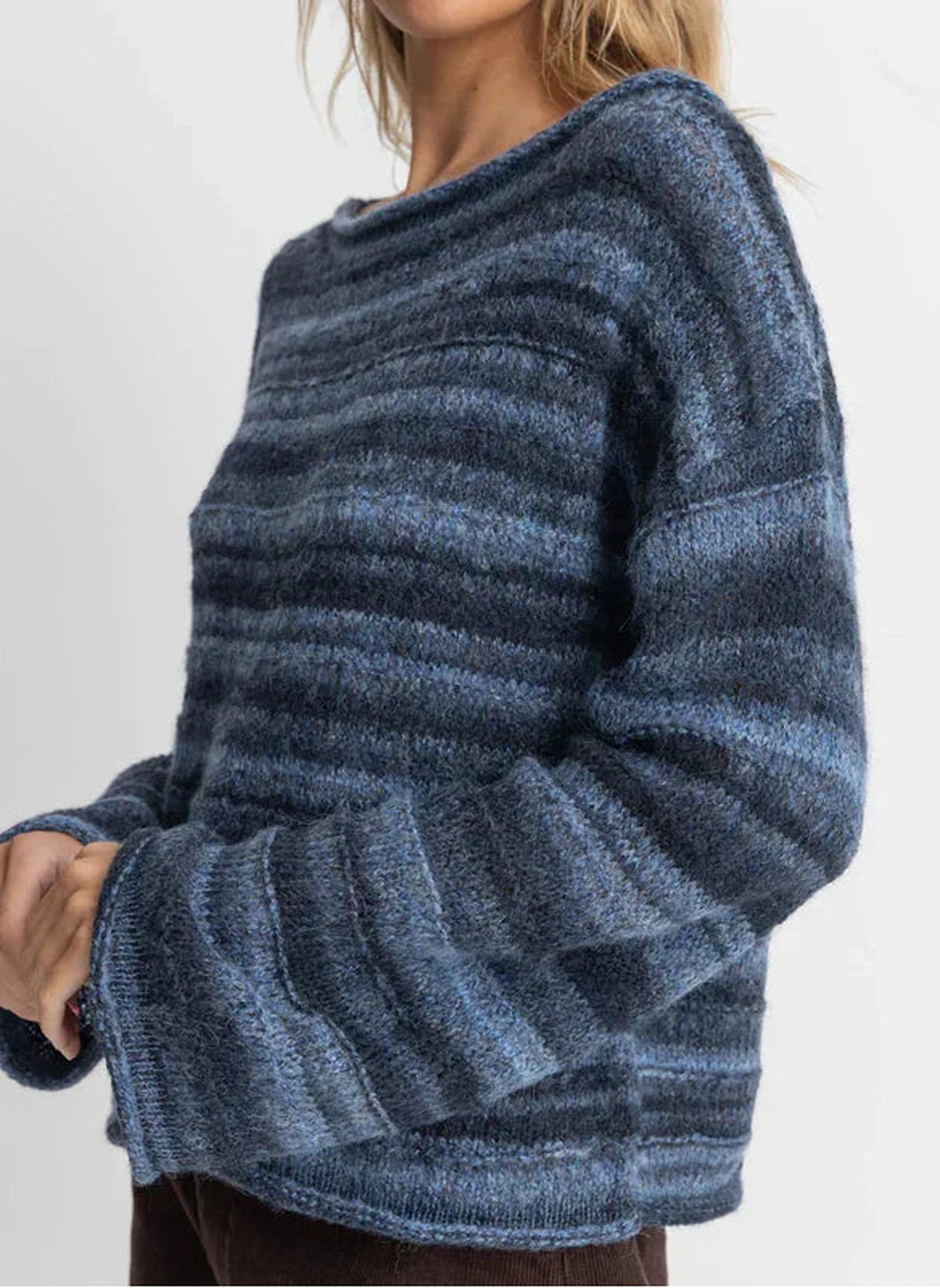 Baklava Knit - Navy