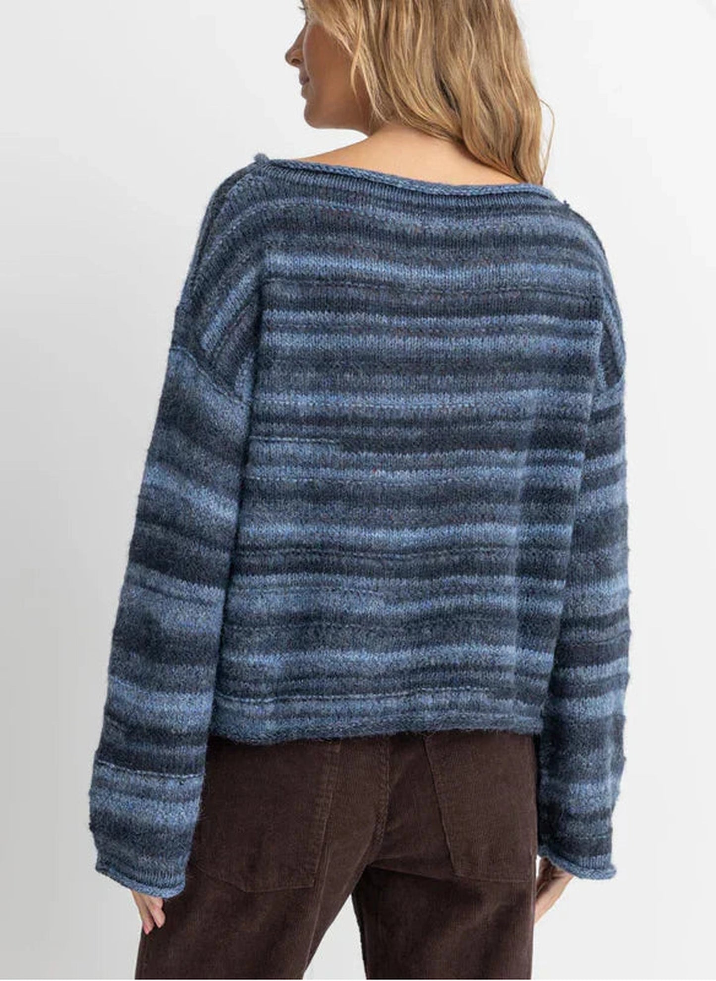 Baklava Knit - Navy