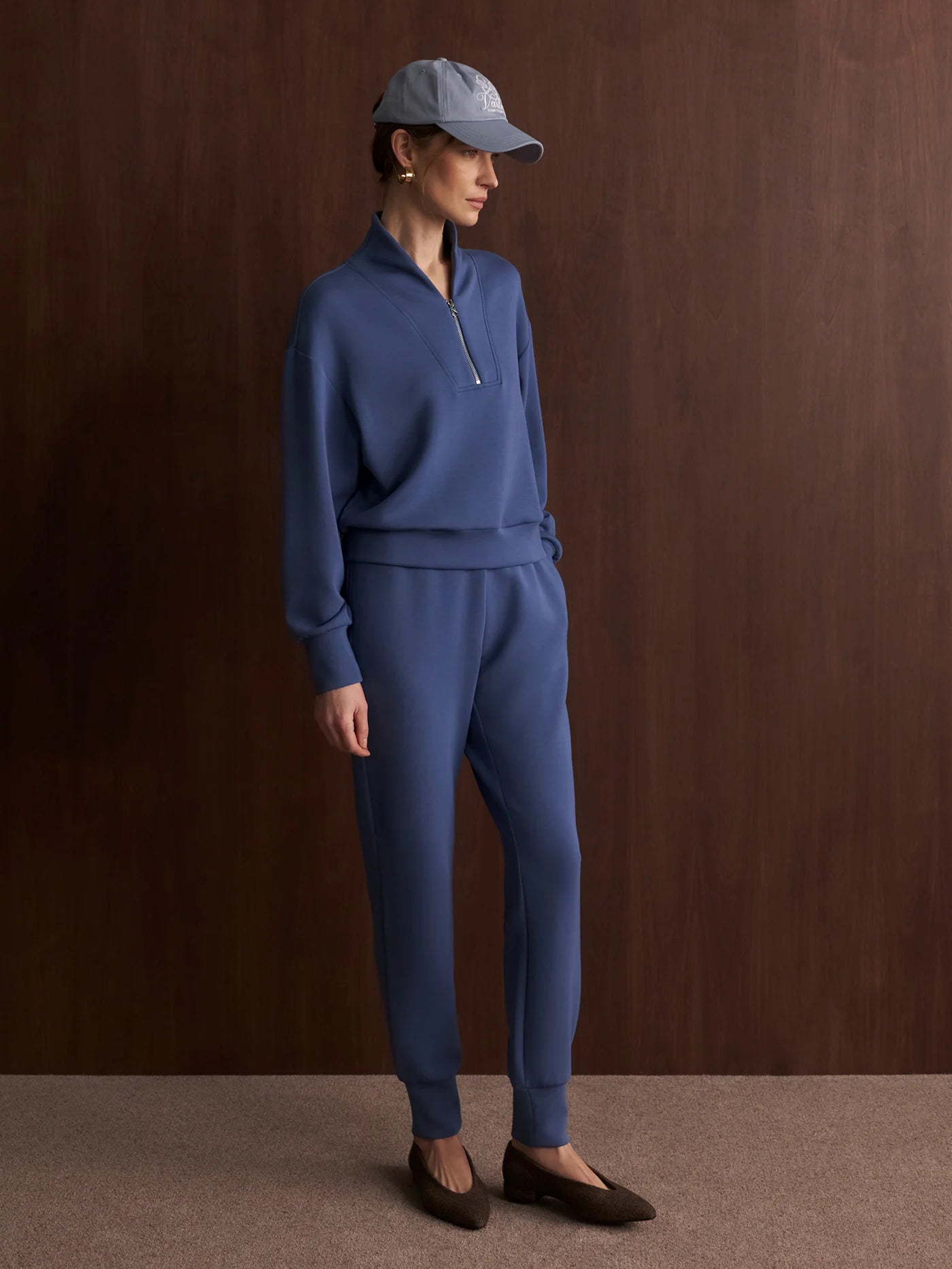 The Slim Cuff Pant -  Bijou Blue