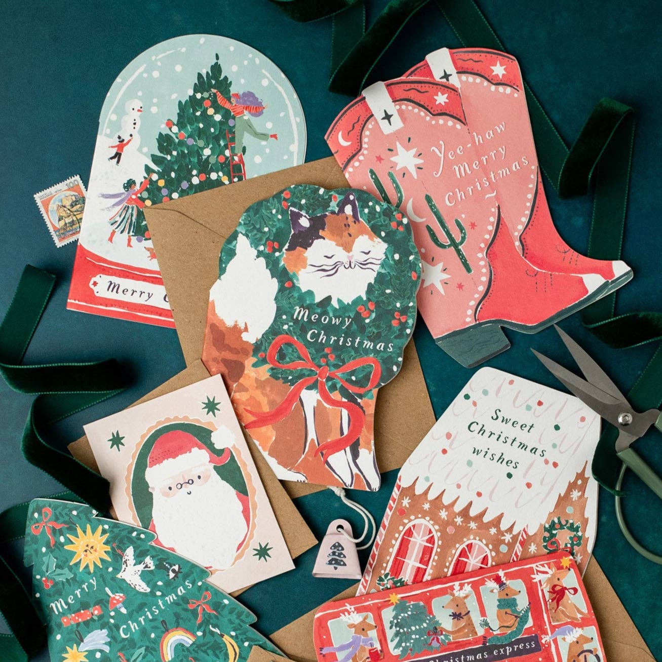 Snowglobe Christmas Card | Holiday Cards | Christmas 2025