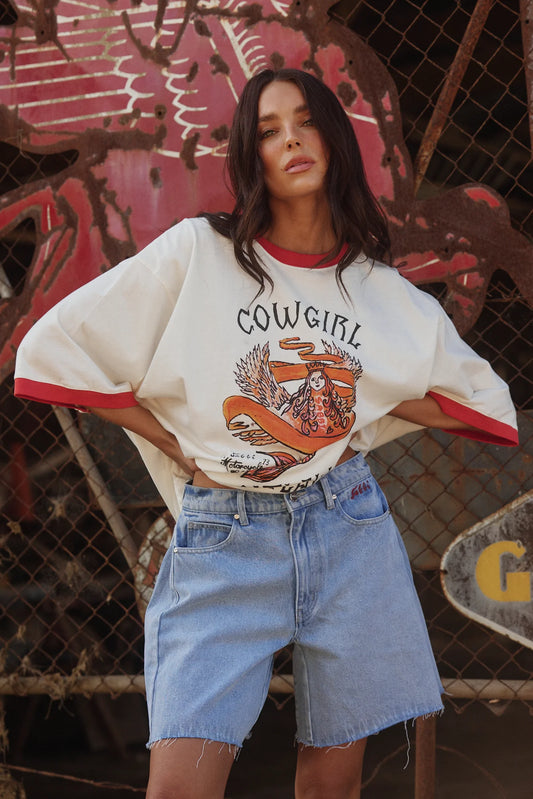 The Cowgirl Outlaw Tee