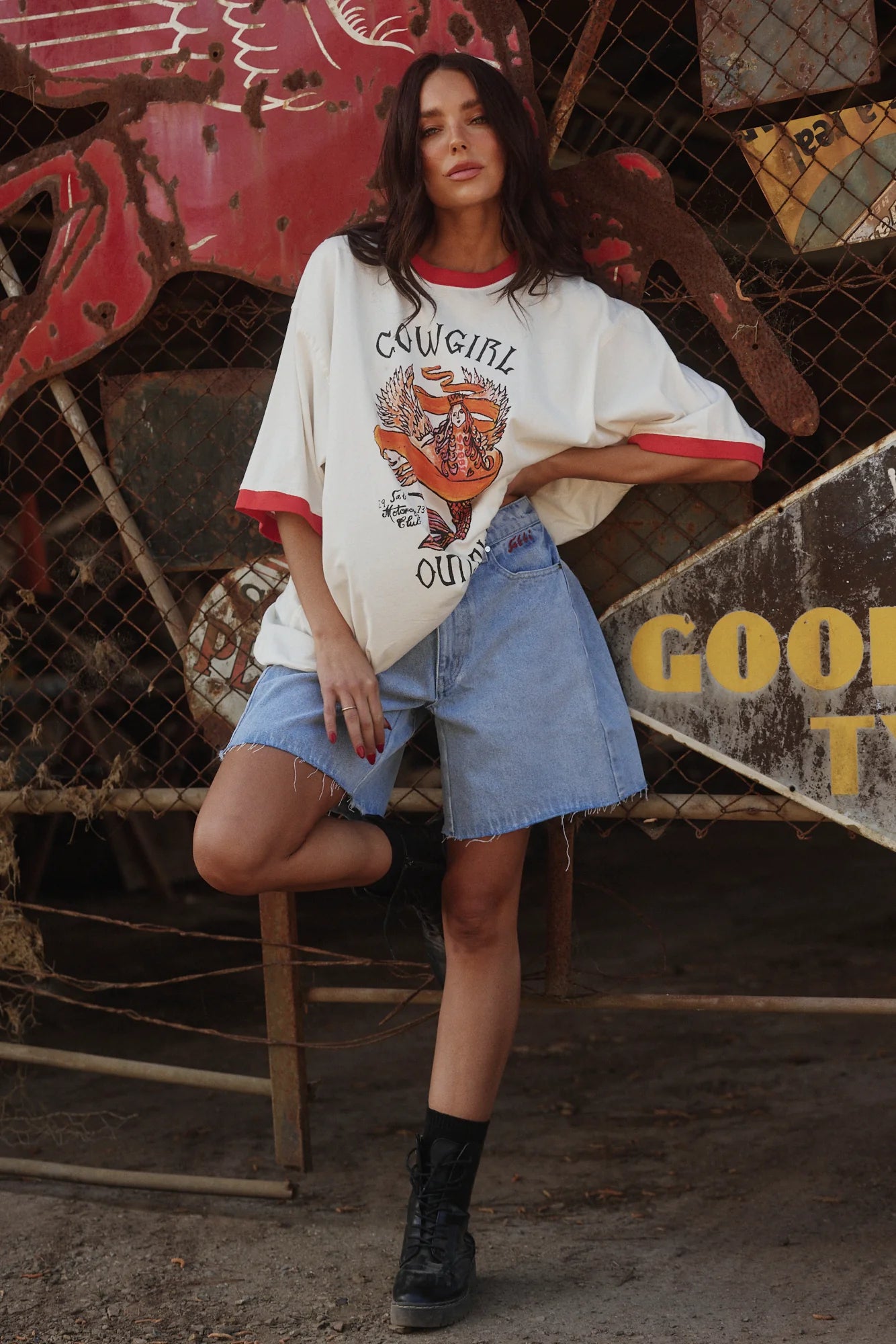 The Cowgirl Outlaw Tee