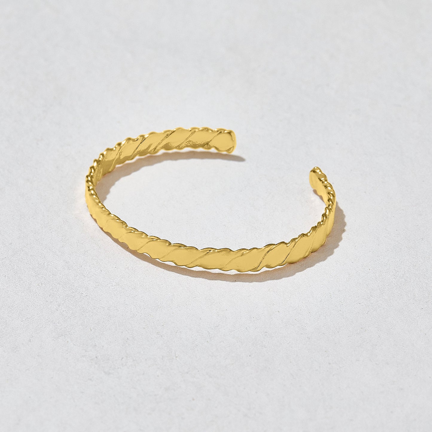 Tatti Textured Gold Bangle