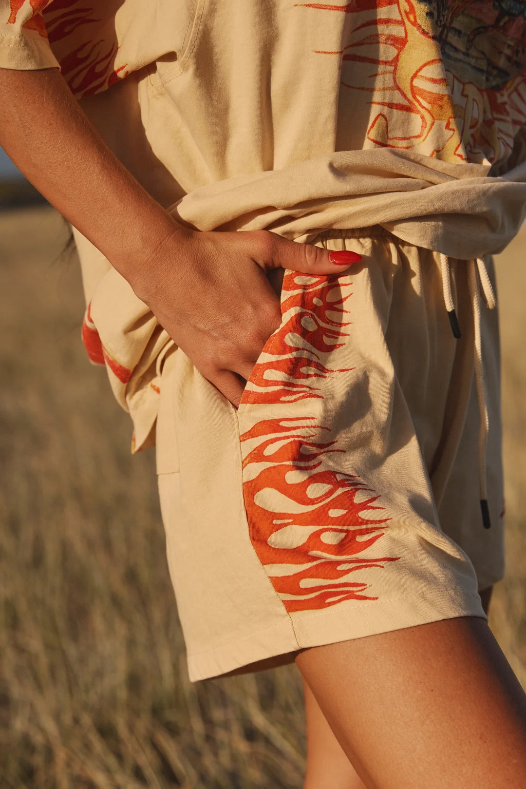 Sabbi The Flaming Chido Shorts - Sand