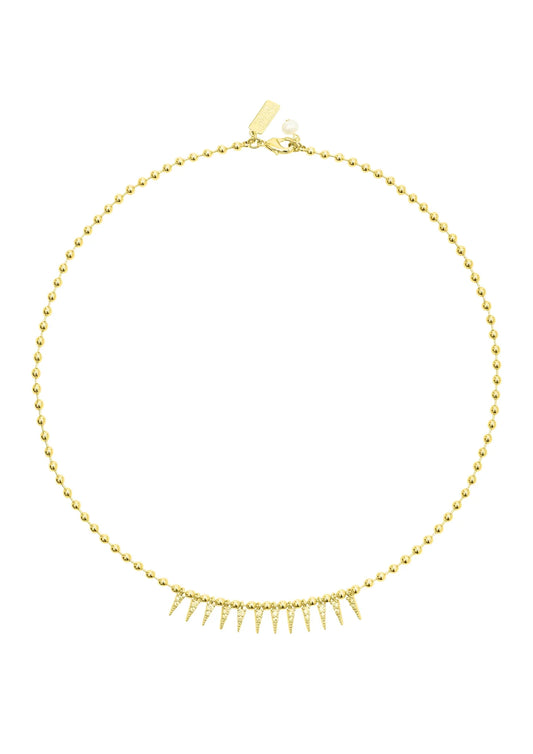 Spike Drop Necklace