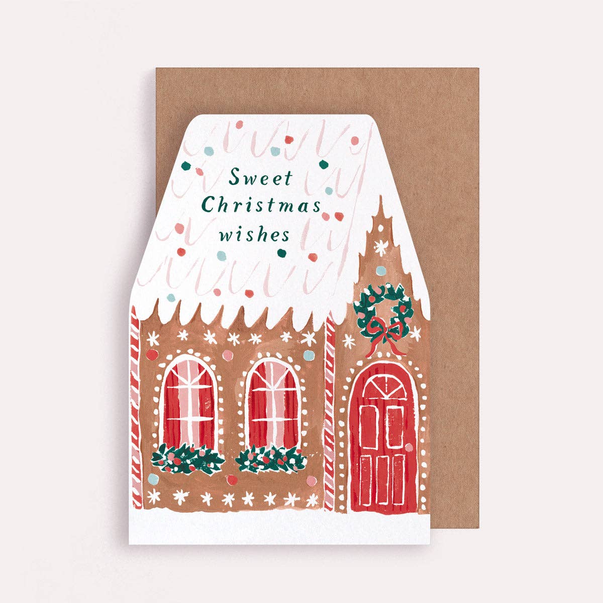 Gingerbread House Christmas Card | Holiday Cards | Christmas