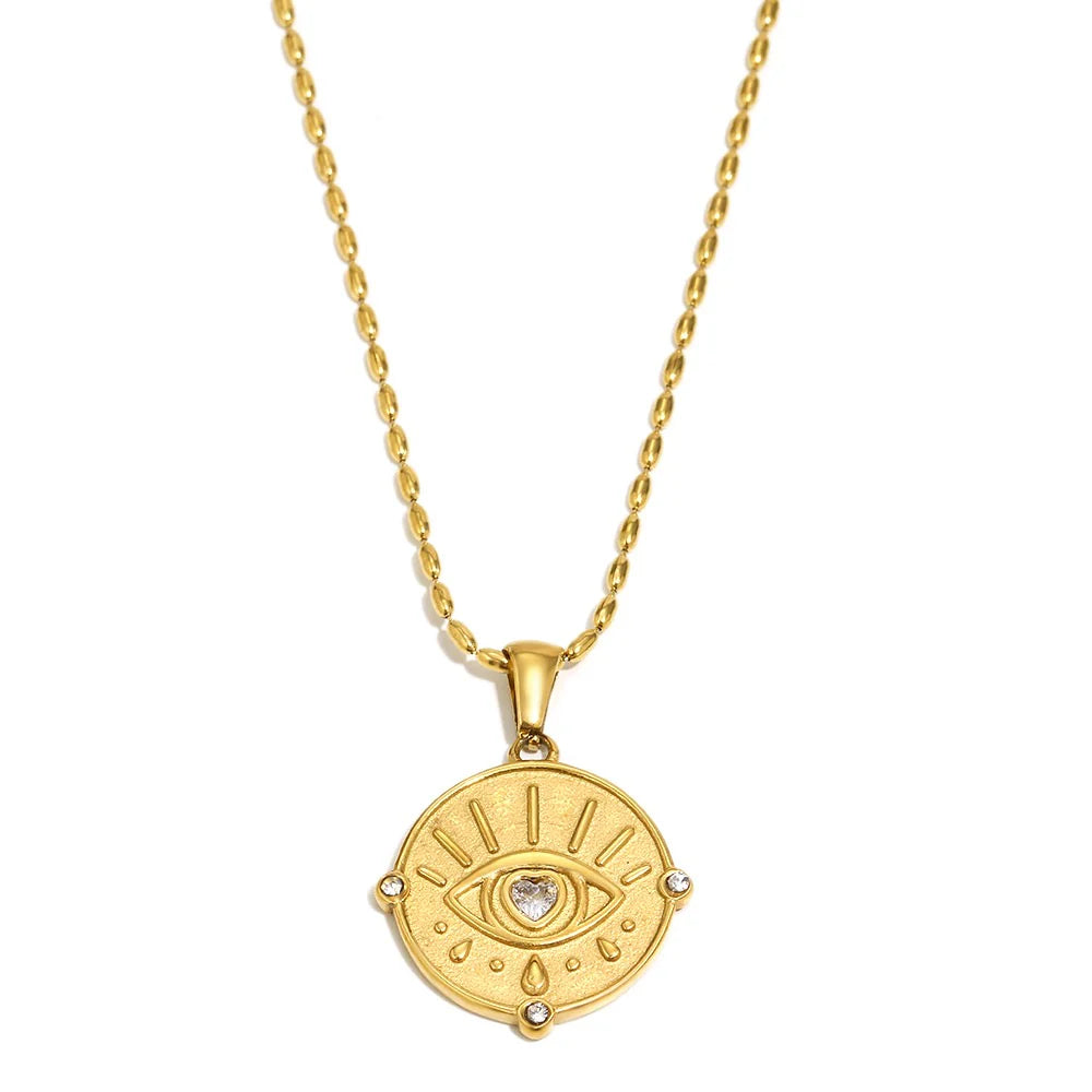All Seeing Eye Pendant Necklace