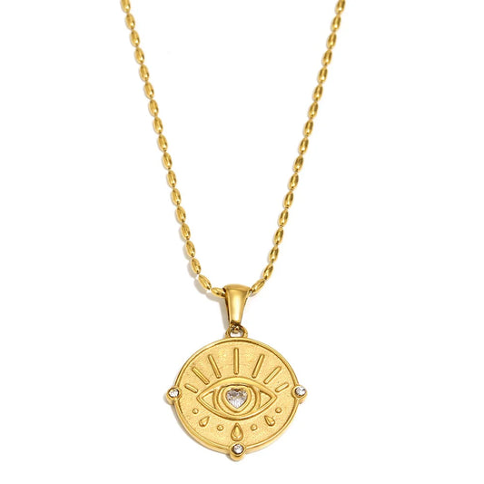 All Seeing Eye Pendant Necklace
