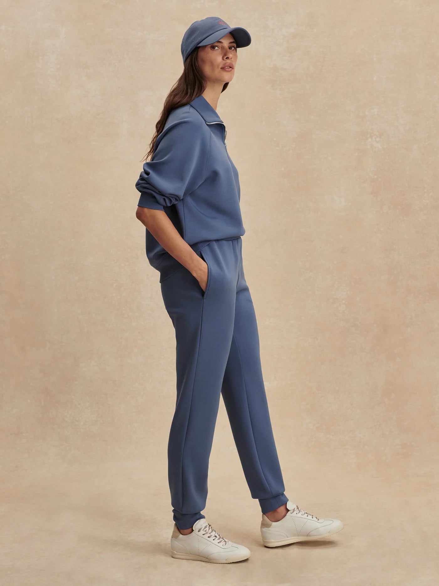 The Slim Cuff Pant -  Bijou Blue