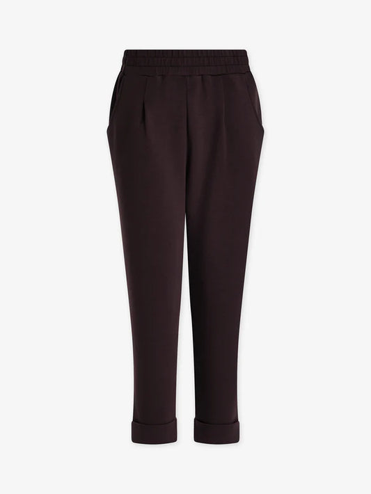 The Rolled Cuff Pant 28.5 - Coffee Bean