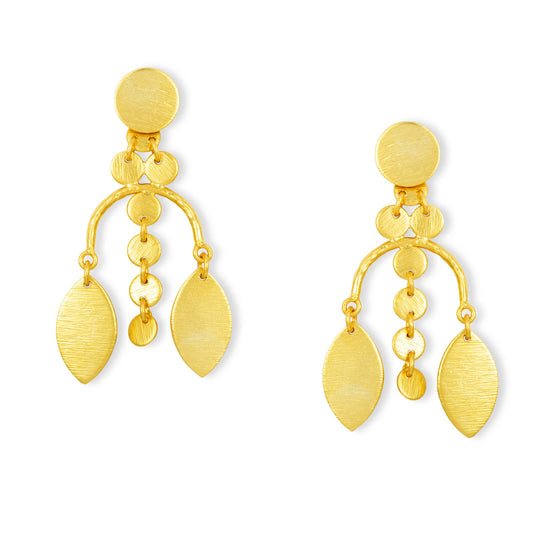 Gina Gold Charm Earrings