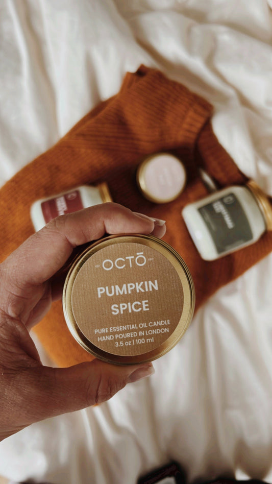Octo Candle - Pumpkin Spice Festive Tin