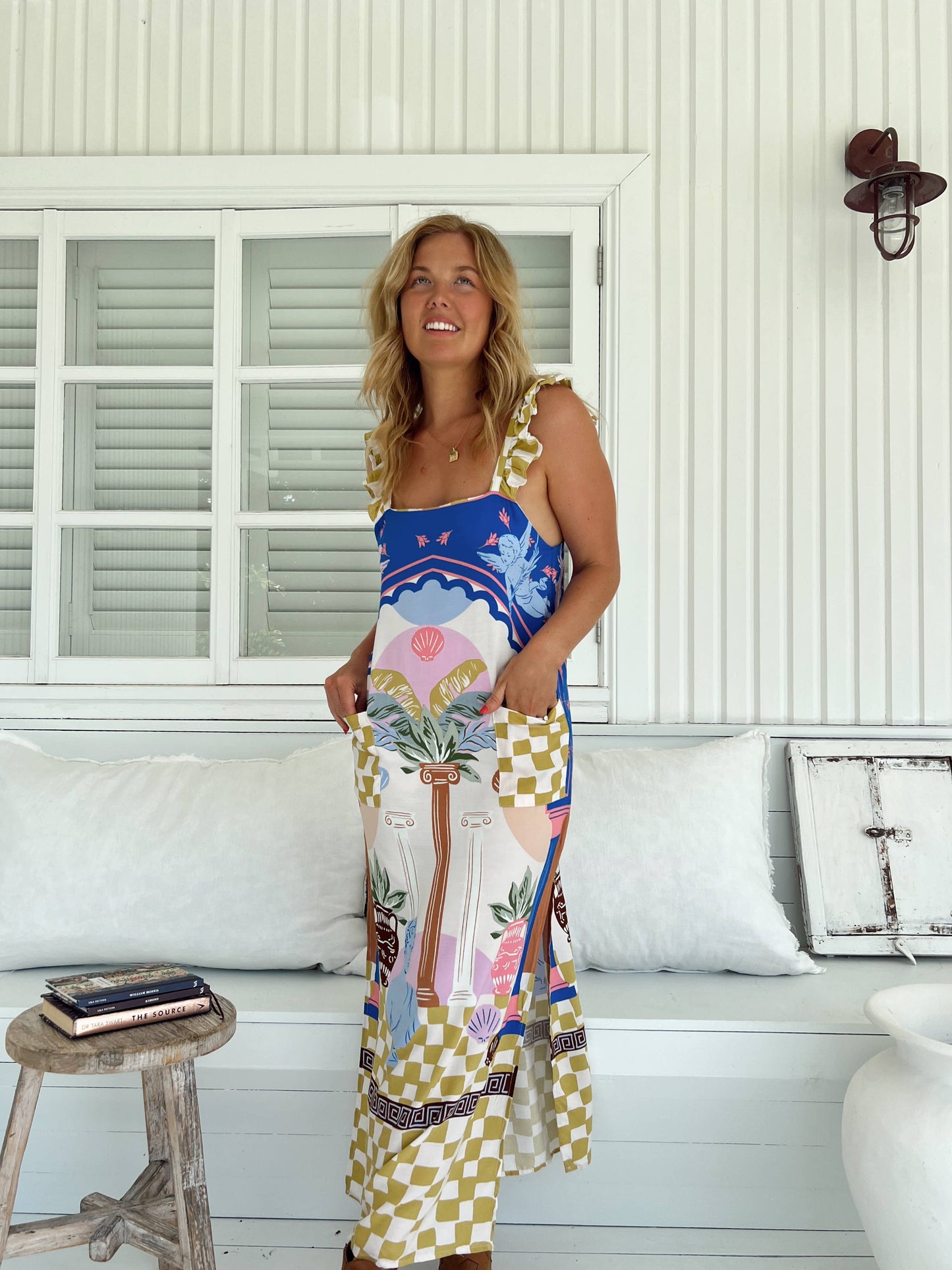 ROMEO PRINT SAINT MIDI DRESS