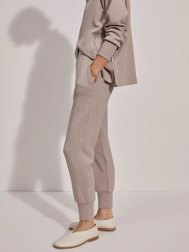 The Slim Cuff Pant 27.5 - Taupe Marl