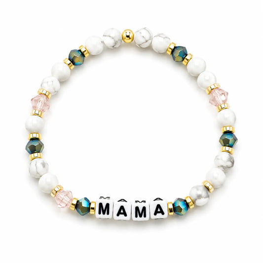 Mama Letter Bracelet