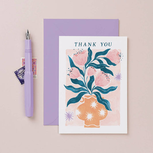 Vase Thank You Cards