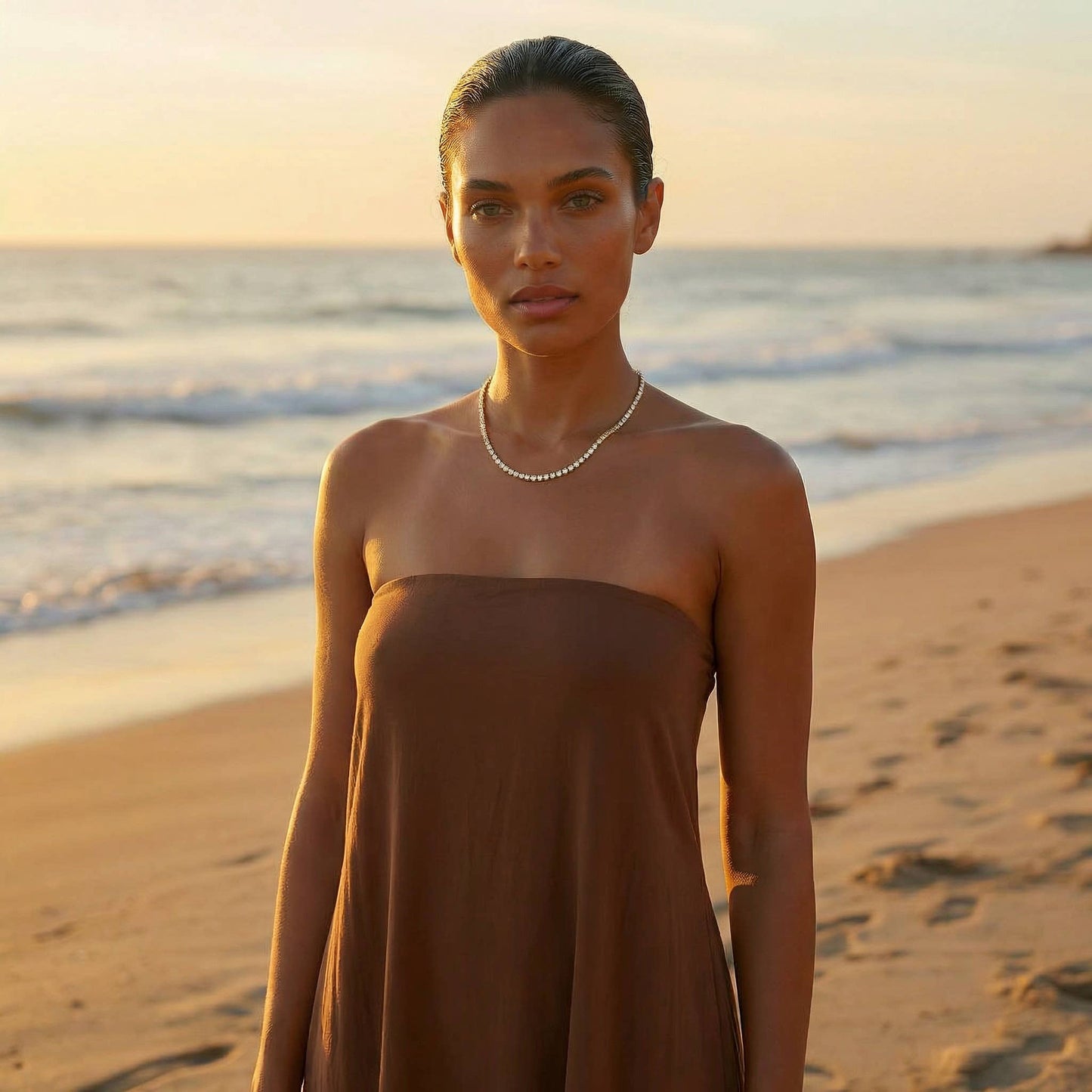Ace Waterproof Tennis Necklace