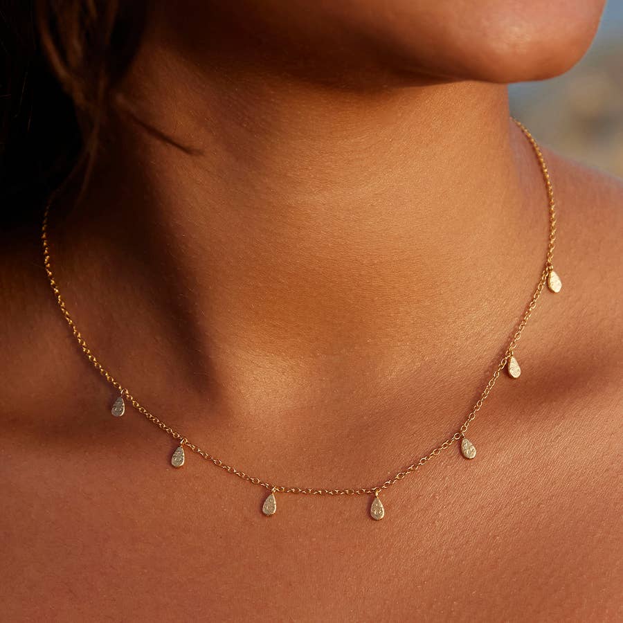 Marta Necklace | Jewelry Gold Gift Waterproof