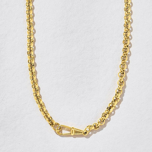 Otis Vintage Chunky Gold Chain Necklace