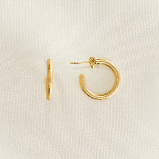 Elena Large Earrings | Jewelry Gold Gift Waterproof