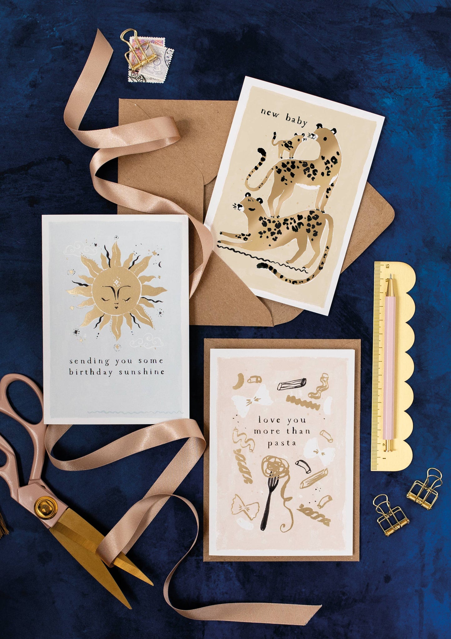 Leopards New Baby Card | Baby Card | New Parents Card