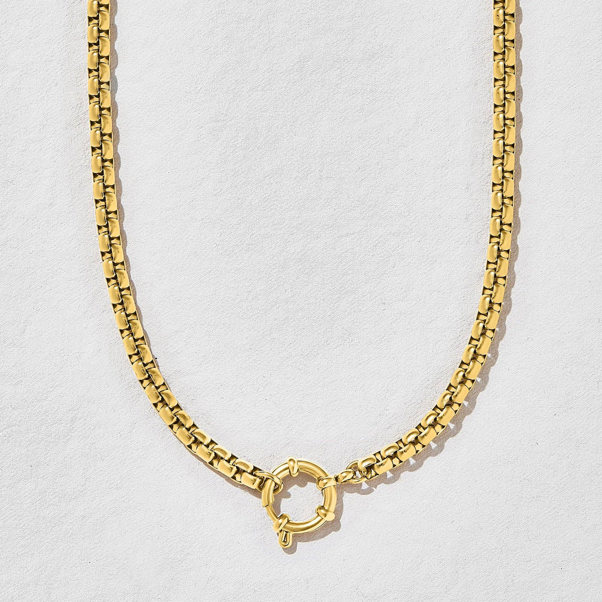 Dakota Chunky Gold Choker Necklace
