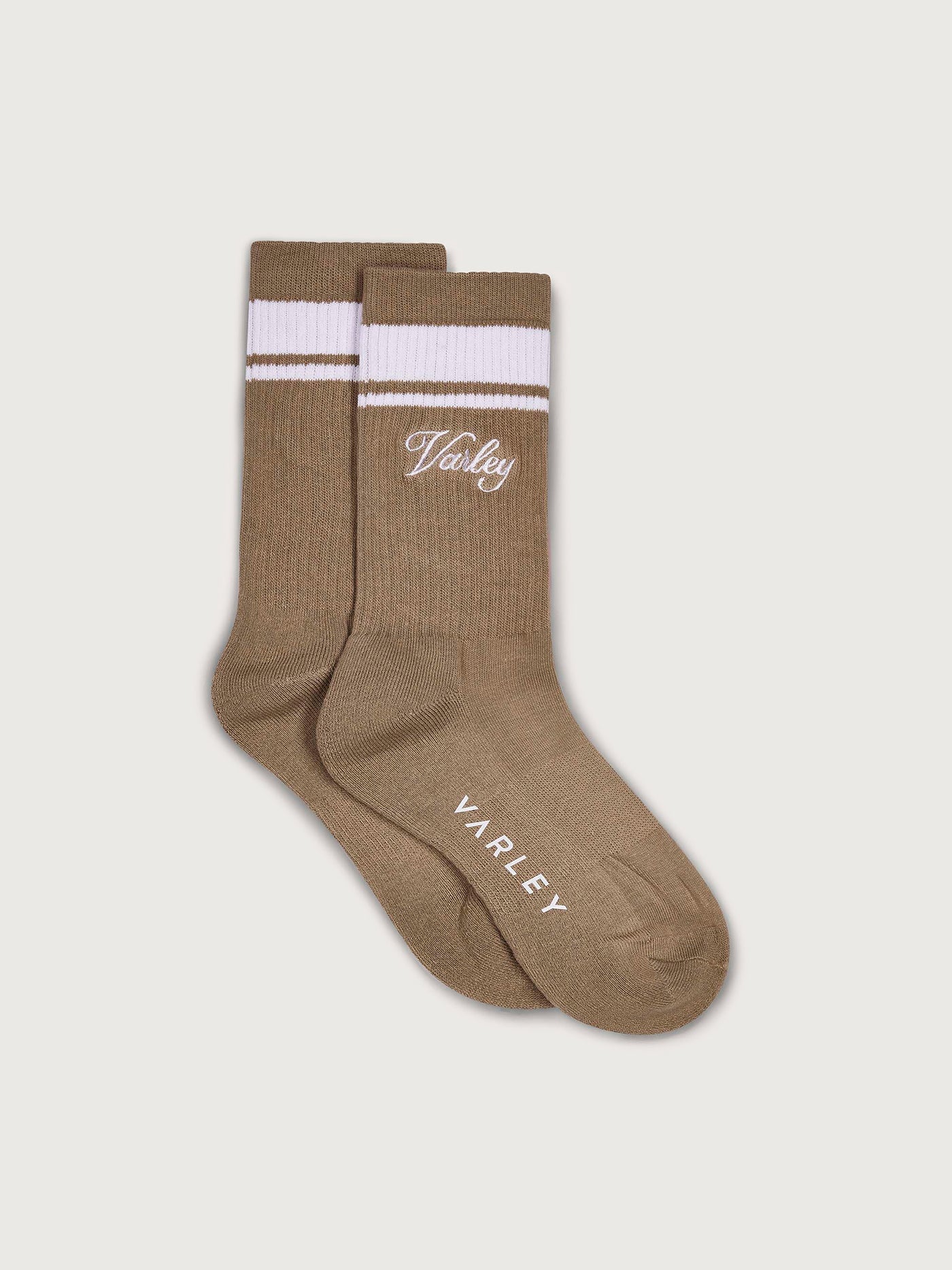 Lamar Club Stripe Sock - Desert Taupe