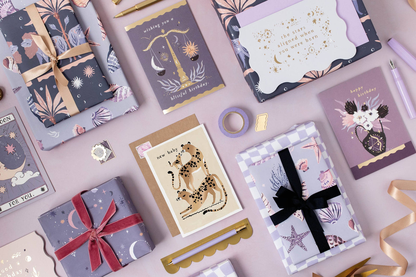 Leopards New Baby Card | Baby Card | New Parents Card