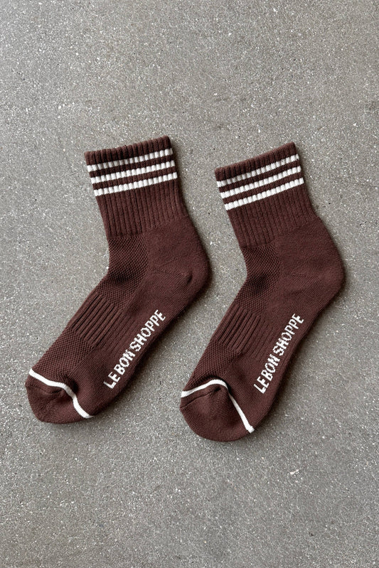 Girlfriend Socks - Mahogany